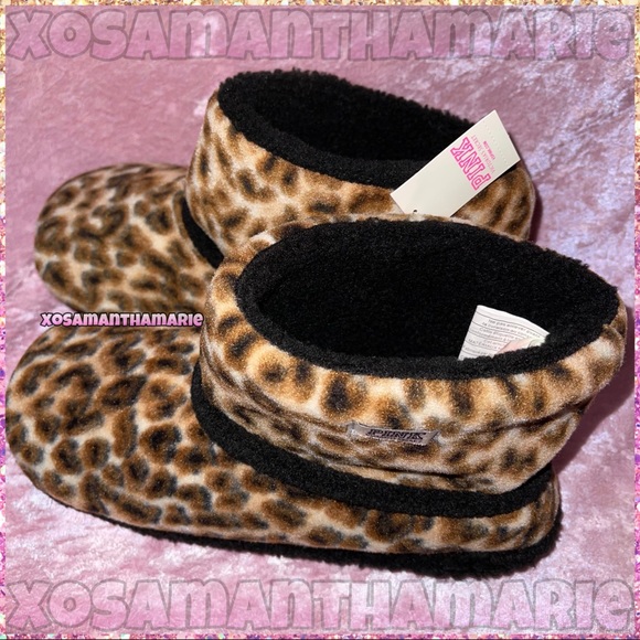 VS PINK Rare Leopard Booties - Picture 4 of 14